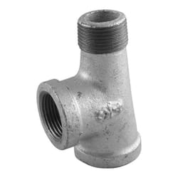 B&K Southland 1 in. FPT T X 1 in. D MPT Galvanized Malleable Iron Service Tee