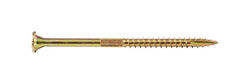 Screw Products No. 9 S X 3 in. L Star Yellow Zinc-Plated Wood Screws 1 lb lb 79 pk