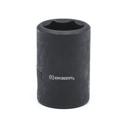 Crescent 18 mm S X 1/2 in. drive S Metric 6 Point Impact Socket 1 pc