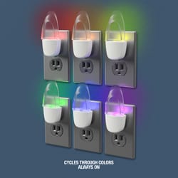 Westek AmerTac Automatic Plug-in Color Changing LED Night Light