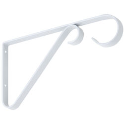 National Hardware White Steel 6 in. H Plant Bracket 1 pk