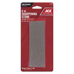 Ace 6 in. L Aluminum Oxide Sharpening Stone 60/80 Grit 1 pc