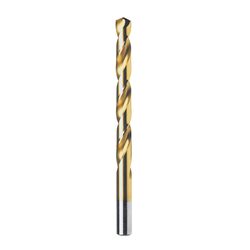 Irwin 3/8 in. S X 5 in. L High Speed Steel Drill Bit 1 pc