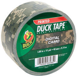 Duck 1.88 in. W X 10 yd L Multicolored Digital Camo Duct Tape