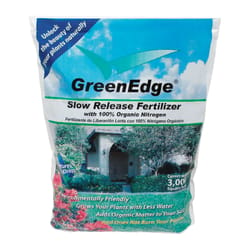 GreenEdge 6-2-0 Slow Release Nitrogen Lawn & Garden Fertilizer For All Grasses 3000 sq ft 40 cu in