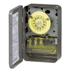 Intermatic Indoor Mechanical Time Switch 120 V Gray