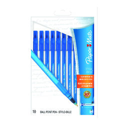 Papermate Write Bros Blue Ball Point Pen 10 pk