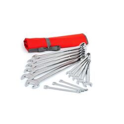 Crescent Assorted S 12 Point SAE Wrench Set 19.3 in. L 14 pk
