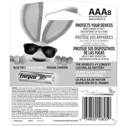 Energizer MAX AAA Alkaline Batteries 8 pk Carded