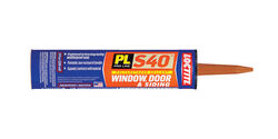 Loctite PL S40 Redwood Oil-Based Window Door and Siding Sealant 10 oz