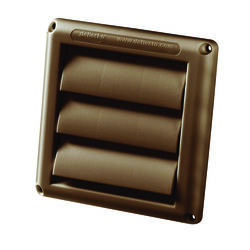 Ace 4 in. W X 4 in. L Brown Plastic Replacement Vent Hood