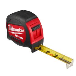 Milwaukee STUD 25 ft. L X 2.24 in. W Closed Case Tape Measure 1 pk