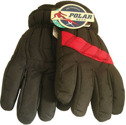 Max Force Winter Assorted Polyester Ski Black Gloves