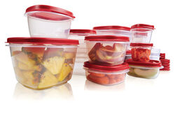 Rubbermaid 0.5 cups Clear Food Storage Container Set 20 pk