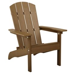 Living Accents Sand Resin Adirondack Chair