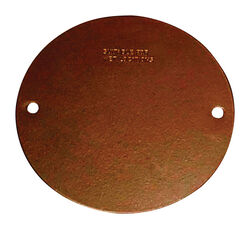 Sigma Electric Round Steel Flat Box Cover For Wet Locations