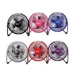 Comfort Zone 6-1/8 in. H 1 speed USB Fan