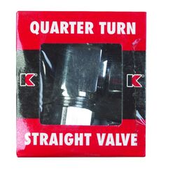 Keeney 5/8 in. Compression T X 3/8 in. S Compression Brass Straight Valve