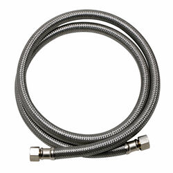 Fluidmaster 3/8 in. Compression T X 3/8 in. D Compression 60 in. Stainless Steel Supply Line