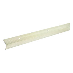 M-D Building Products 1.13 in. H X 73.63 in. L Prefinished Silver Aluminum Stair Edge
