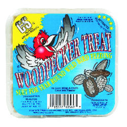 C&S Products Woodpecker Treat Assorted Species Beef Suet Wild Bird Food 11 oz
