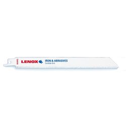 Lenox 10 in. Carbide Grit Reciprocating Saw Blade 2 pk