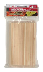 Bond 6 in. H Brown Wood Garden Stakes