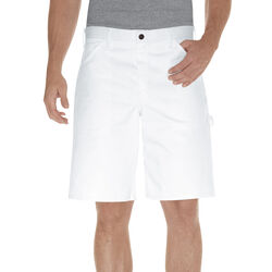 Dickies Men's Painter's Shorts 38 in. White