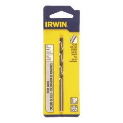Irwin 2-1/2 in. S X 3-3/4 in. L High Speed Steel Wire Gauge Bit 1 pc