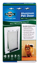 Petsafe 11.625 in. H X 7-3/4 in. W Aluminum Pet Door