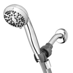 Waterpik PowerPulse+ Chrome Chrome Six settings Handheld Showerhead 1.8 gpm