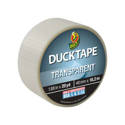 Duck 1.88 in. W X 20 yd L Clear Duct Tape