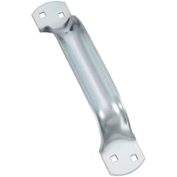 National Hardware 10 in. L Zinc-Plated Silver Steel Door Pull