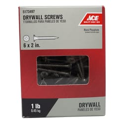 Ace No. 6 S X 2 in. L Phillips Drywall Screws 1 lb 189 pk