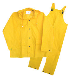 Boss Yellow PVC-Coated Polyester Rain Suit M