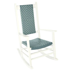 Jack Post Knollwood White Wood Rocking Chair