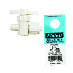Flair-It 1/2 in. 3/8 in. S Plastic Supply Valve