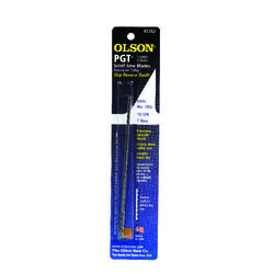Olson 5 in. Carbon Steel Scroll Saw Blade Skip Reverse 10 TPI 6 pk