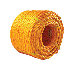 Ace 3/8 in. D X 100 ft. L Yellow Twisted Poly Rope