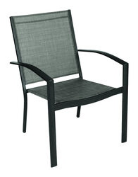 Living Accents York Black Steel Sling Chair
