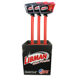LIBMAN 9.5 in. W Stiff Recycled Plastic Broom