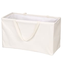 Whitney Design White Canvas Collapsible Krush Container
