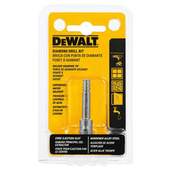 DeWalt 3/16 in. S X 2-1/4 in. L Diamond Tipped Tile Drill Bit 1 pc