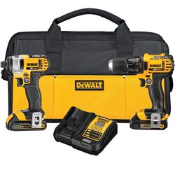 DeWalt 20V MAX 20 V Cordless Brushed 2 Combo Kit