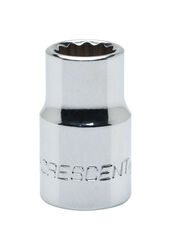 Crescent 14 mm S X 3/8 in. drive S Metric 12 Point Standard Socket 1 pc