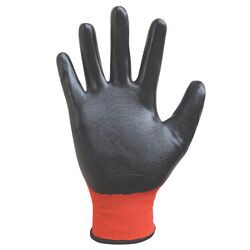 Ace Men's Indoor/Outdoor Coated Work Gloves Red XL 1 pair