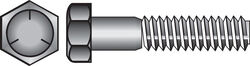 Hillman 1/4 in. D X 1-1/4 in. L Heat Treated Zinc Steel Hex Head Cap Screw 100 pk