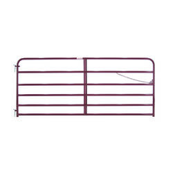 Tarter 50 in. H X 1.75 in. W 10 ft. Steel Tube Gate