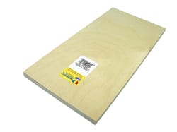 Midwest Products 6 in. W X 12 in. L X 3/8 in. T Plywood