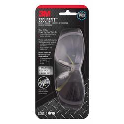 3M SecureFit Anti-Fog Safety Glasses Mirror Black/Green 1 pc